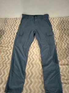 Blue Cargo Pants