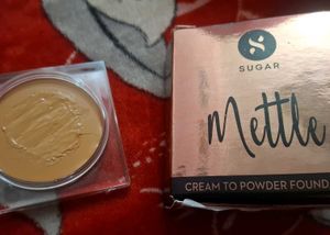 SUGAR Mettle Cream to Powder Foundation