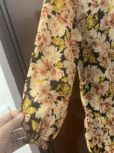 Code Floral Printed Top