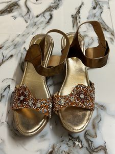 Golden Diamond Sandal