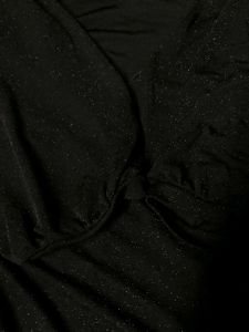 H&amp;M Black Shimmer Top