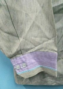 Designer Vintage Button-Down Shirt