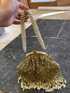 Embellished Pearl Bag