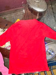 Cute Red Cinderella Top