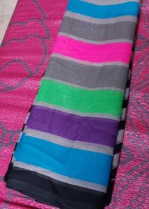 Multicolor GARDEN Saree