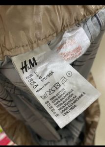 H&amp;M Shirt Check White &amp; H&amp;M Trouser