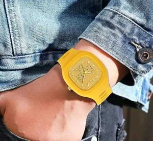 Yellow Fashion Watch For Boys And Girls