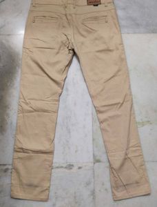 John Hill Nude Colour Formal Pant