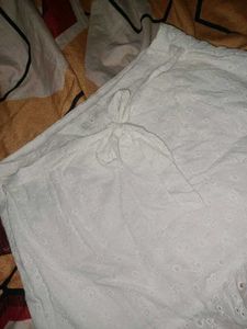 White Lace Skirt