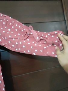 Polka Dotted Shirt