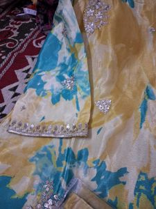 Heavy party  Wear plazo Dress 40 Size