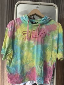 Fila Tie-Dye Hoodie Tee