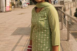 Elegant Green Kurta Set