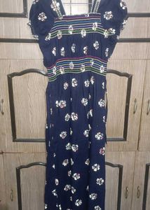 Handmade-Floral Print Dress