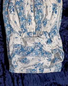 Blue Floral Sundress