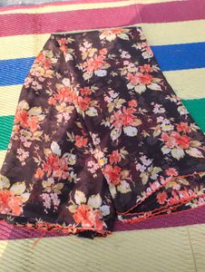 Floral Print saree