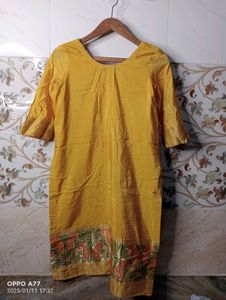 A Line Kurta Set With Dupatta (Girl&#39; s)