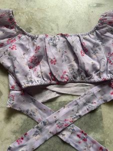 Floral Crop Top
