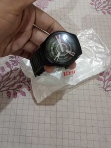 Black Metal Band Watch