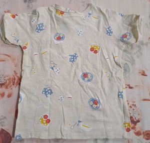 H&amp;M Boys Off-White Tee