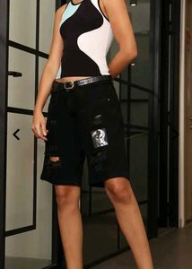 🔥 Slimming Fit Colourblock Top | Super Stretchy