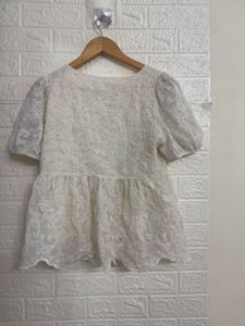 Lace Detail Top