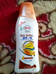 Ayur Herbals Sunscreen SPF-15