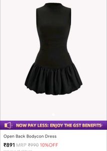 Savana Openback Bodycon Mini Dress