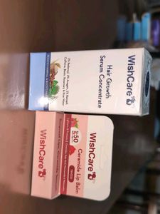Wishcare Hair Growth Serum Concentrate And Lip Blm