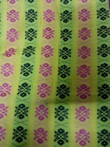 Yellow and Pink Suit Material