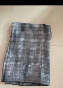 Beautiful Grey Shaded Saree