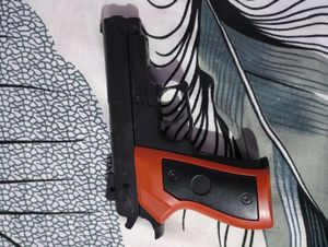 New Brown Toy Plastic Small Gun With Free Bullets