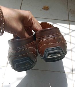 Brown Leather Loafers