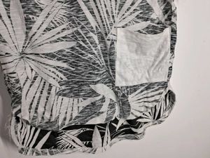 Leaf Print Top