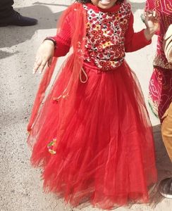 Party Wear Dress 4-6 Years Girl