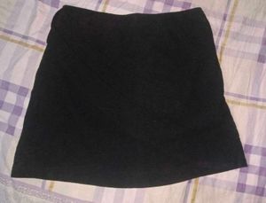 New Me Black Miniskirt