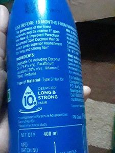 3 Parachute Hair Oil