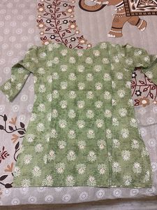 Green Kurta Set