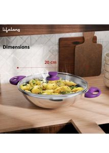 Lifelong Stainless Steel Kadhai
