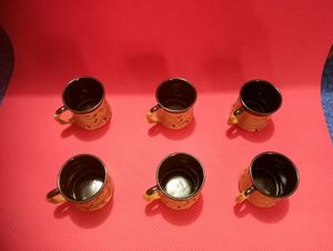 Set of Six Vintage Cups