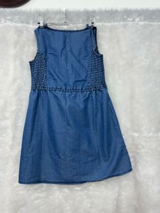 Blue Denim Dress