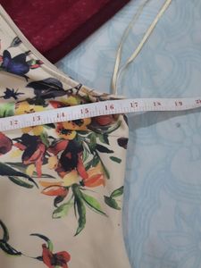 Floral Print Spaghetti Strap Dress