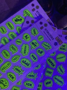 Glow-in-the-Dark Sticker Sheets