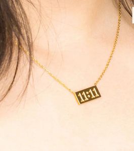 11:11 Angel Make a Wish Stainless Steel Pendant🎀