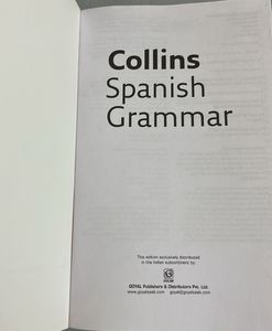 Collins Easy Learning Spanish Grammar