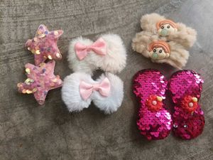 Sequin Hair Clips