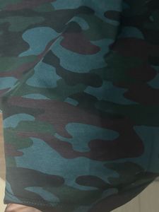 Camouflage Crop Tshirt