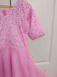 Pink Ethnic Gown