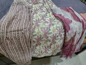 Kurti Set With Pants And Dupatta