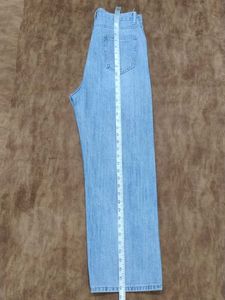 Floral Painted Wide Leg Jeans